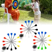 12-Piece Soft Tip Darts Set 14g Safety Darts with Shafts and Plastic Tips