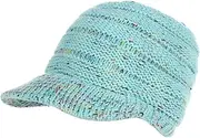 Knitted Ponytail Cap Empty Yarn Set of Head Outdoor Unisex Autumn Winter Warm Ski Hat Ponytail Cap Casual Chapeau 56-58cm zhengpingpai (Color : 7)