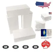 Durable & Lightweight Insulating Fire Bricks for Professional Metalwork - 4-Pack