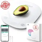 Food Scale Digital Kitchen Scale 0.5G/0.1Oz Nutritional App Rechargeable