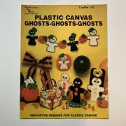 Plastic Canvas Ghosts - Ghosts - Ghosts By Needlecraft Leaflet 142