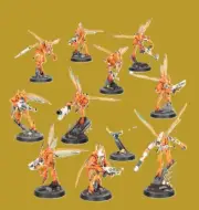 Warhammer 40k Vespid Stingwings Kill Team T'au Empire NEW NO BOX