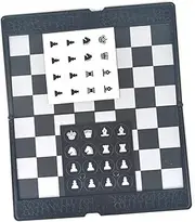 TOYANDONA 1 Set Black International Checkers Magnetic Checkers International