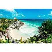 Save 20.01%! Fullday Tour to Tulum and Coba Mayan Sites with Swim in a Cenote