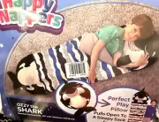 Happy Nappers Ozzy the Shark Sleepy Sack Sleepy Pillow