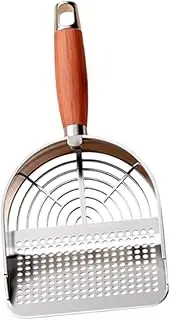 Generic Cat Litter Scoop Cat Sand Toilet Pet Cleaning Supplies Litter Box Spoon Fast Sifting for Puppy Lizards Aquarium Kittens, Round Holes