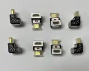 8-Pack of Monster Ultra-High Performance HDMI Right-Angle Adapter