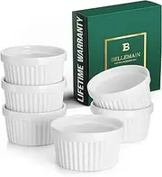 Bellemain 4 oz. Porcelain Ramekins, Set of 6