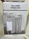 Elegant White Table Runner