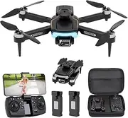 Drone with Camera for Children, Brushless Motor, 720P FPV Drone, Drone with for Children Beginners, Positioning of Optical Flow, Obstacle Avoidance, Headless Mode, OneKey Start, 2 Batteries