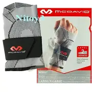 McDavid Level 2 Recovery Wrist Sleeve with Gel Buttresses and Straps L/XL