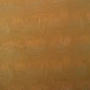 TROPICAL FERN GOLDENROD SLATE BLUE FADED EFFECT JACQUARD FABRIC BY YARD 60"W