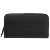 在飛比找momo購物網優惠-【BURBERRY 巴寶莉】經典品牌烙印LOGO小牛皮拉鍊發