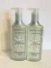 Bath & Body Works Cleansing Gel Hand Soap w/ess oils Lot Set 2 VANILLA SNOWFLAKE