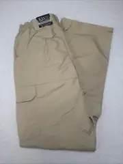 5.11 Womens Taclite Pro Tactical 10 Long Ripstop Cargo Pants 64360 Khaki Tan NWT