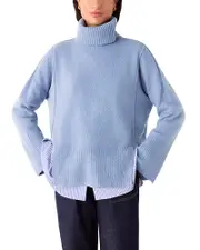 Whistles Roll Neck Knit Top
