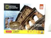 National Geographic Rome The Colosseum 3D Puzzle 131 Pieces Cubic fun Brand New