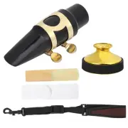 4 In 1 Alto Saxophone Accessory Set Clarinet Reeds Mute Silencer Mouthpiece WTD