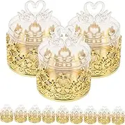 TOKIDNY Elegant Party Favors Candy Boxes Bulk Plastic Swan Candy Containers Jar Perfect for Return