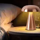 Portable Mushroom Table Lamp Touch Control Lamp Dining Room