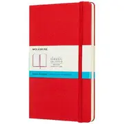Moleskine Classic Hardcover Dot Grid Large 240pg Notebook Red