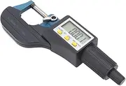 Chrome Plated High Accuracy Digital Display Micrometer 0.001mm Resolution for Precision Measurement (0-25mm)