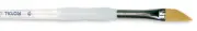 Soft-Grip Golden Taklon Dagger Brush 1/4" Width