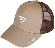 [Sportoli] Adult and Kids Cotton Blend and Mesh Snapback Trucker Baseball Cap Hat