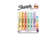 SHARPIE Hiltr Tank Pstl Assorted Pack of 6 Box of 6
