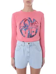[Alberta Ferretti] Alberta Ferretti-"Love Me" Sweater-Donna 38