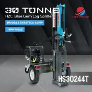 HZC 30Ton LOG SPLITTER Wood Hydraulic Firewood 30T Wood Splitter 6.5HP