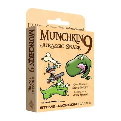 Steve Jackson Games Munchkin 9 Board Game - Jurassic Snark Card Game Expansion