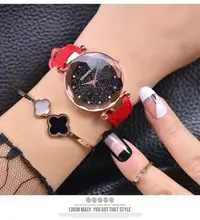 在飛比找Yahoo!奇摩拍賣優惠-GOGOEY稜形錶盤點鑽簡約磨砂軟質皮帶手錶韓版時尚百搭