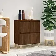 Sideboard Brown Oak 60x35x70 cm Engineered Wood Dining Storage