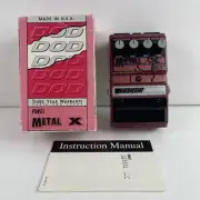 DOD FX70 Metal X Distortion Guitar Effect Pedal 575264 VTG MINT SHAPE!