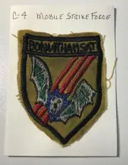 Vietnam war Special force C-4 mobile strike force Patch