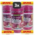 3x Jar GLUTA WHITE GLITTER / GLUTA WHITE SPARKLE 50000MG COLLAGEN 2X GLUTA