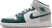 [Nike] AIR Jordan 1 MID SE (GS) (FQ8088-103, White/Oxidized Green-SAIL-)