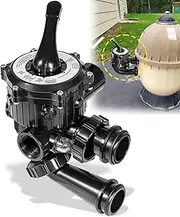 sixcow Replacement for Hayward SPX0710X32 Vari-Flo Side Mount Valve for Multiport and Sand Filter Valves S200 S240, 1.5 Inch Plumbing, SP071113