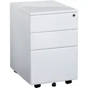 SUMMIT METAL MOBILE PEDESTAL 2 Drawer 1 file