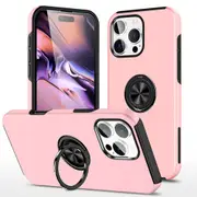Magnetic Ring Holder Shockproof Cover Case for iPhone 16