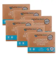 envirocare earth Laundry Detergent Strip SENSITIVE Bulk Buy (6 Packs)