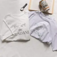 在飛比找蝦皮商城優惠-MUMU【T52492】ESCAPE THE MUNDANE