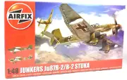 Airfix Junkers Ju87R-2/B-2 Stuka 1:48 Scale Plastic Model Airplane Kit A07115