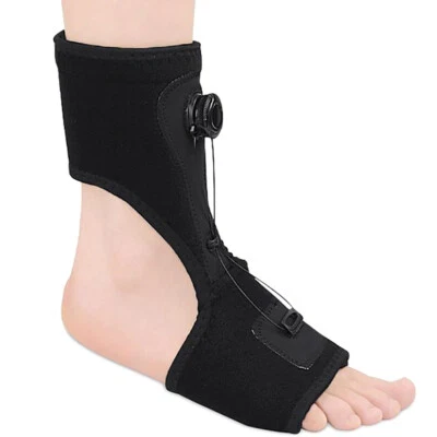 Adjustable Plantar Fasciitis Night Foot Splint Orthotic Brace Elastic BeK_