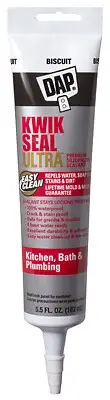 12 Pack Kwik Seal Ultra Kitchen & Bath Sealant, Biscuit, 5.5-oz. 7079818916