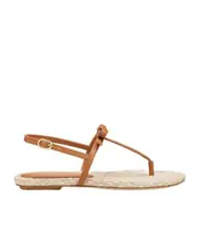 FELICITY ESPADRILLE SANDAL 36,37,38,39,40,41 Smooth Leather Jute/Macchiato