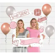 Photo Booth Props Frame Wedding Engagement Bridal Shower Party Signs Reception