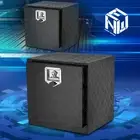 18"x17.7"x18" Aluminum Truck Pickup Tool Box Storage w/ T-Bar Lock+Keys Black