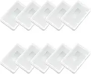 10 PCS Clear Protective Transparent Anti Dust Cover for Nintendo Game Boy Advance GBA Sp Gbm, 2.51 x 1.57 x 0.51inch Game Cartridge Case Storage Box